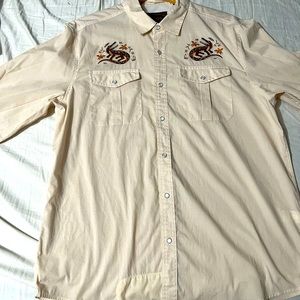 Howler Brothers Gator button down